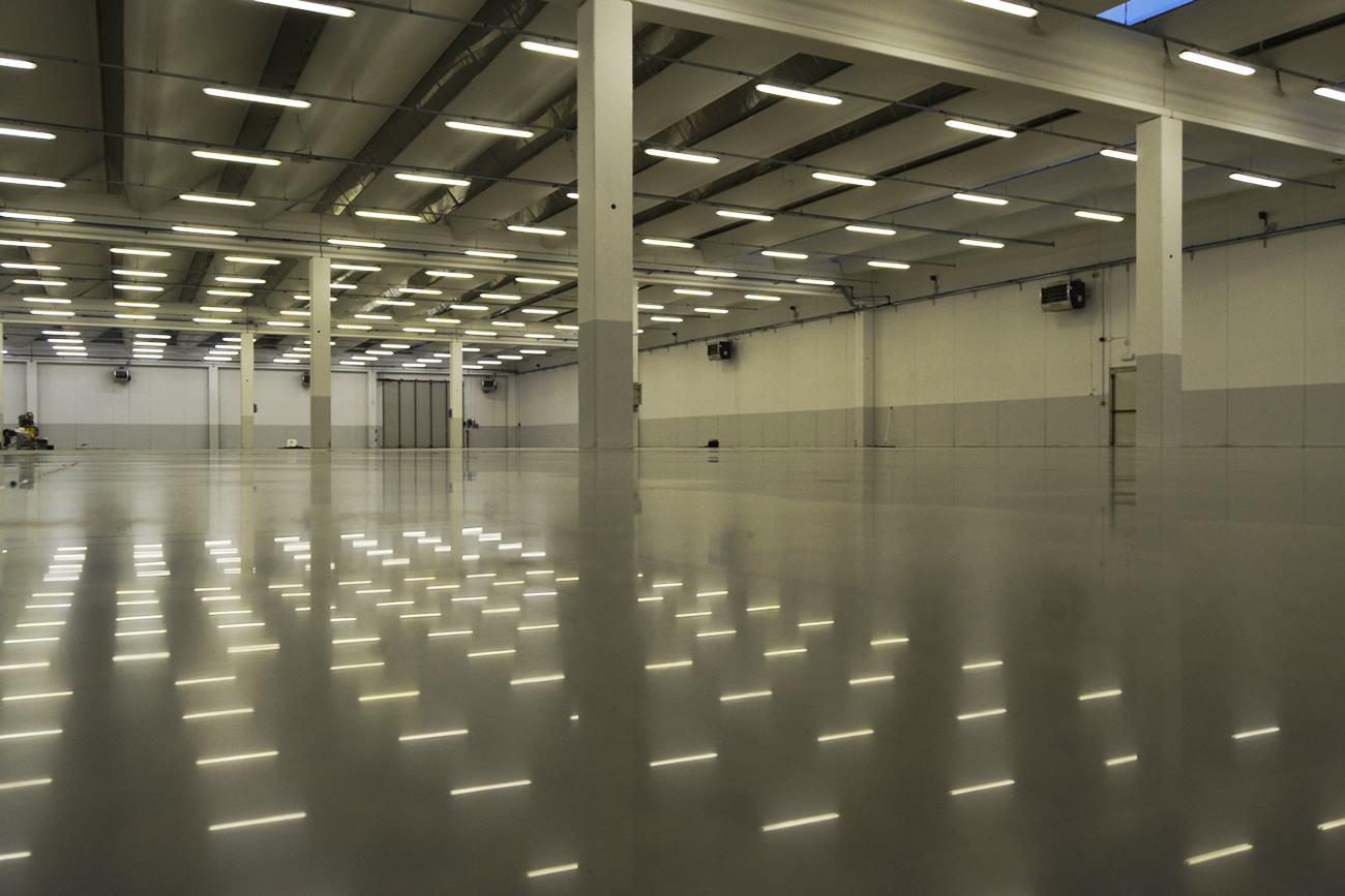 Foto pavimentazione industriale